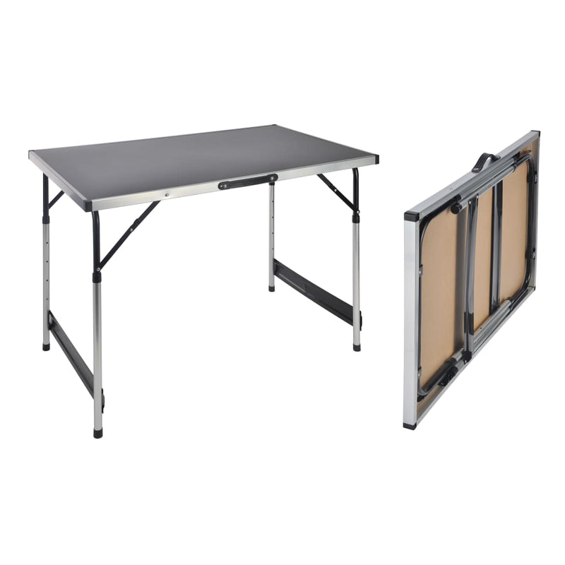 Table pliante légère et pratique en aluminium