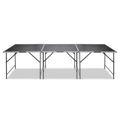 Table pliante solide et compacte collable