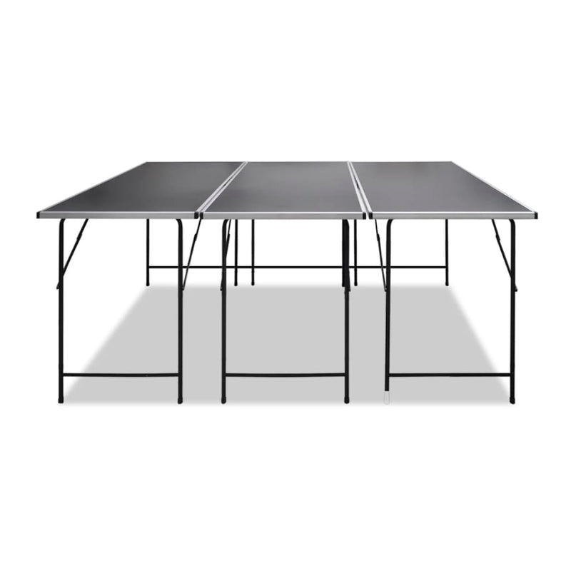 Table pliante solide et compacte collable