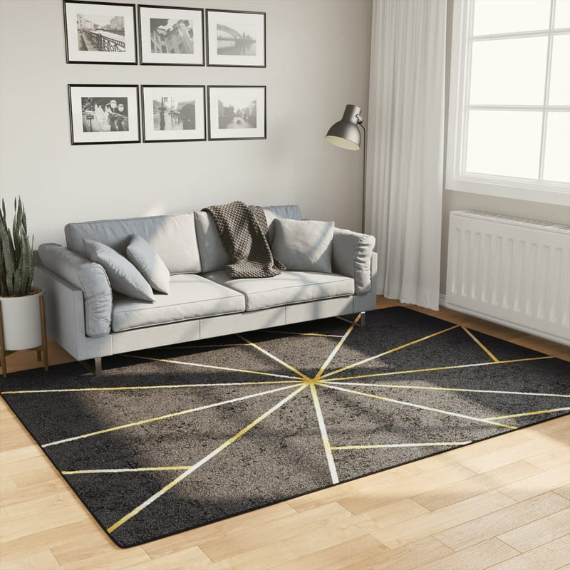 Tapis de salon moderne en velours doux et confortable