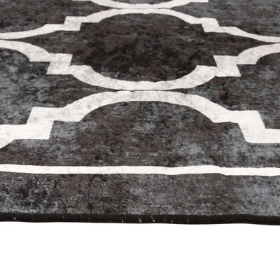 Tapis rond en polyester antibactérien et design